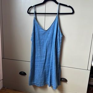 Aritzia Wilfred Denim Tank Dress
